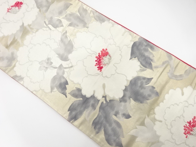 Japanese Kimono / Antique / Fukuro Obi Silk